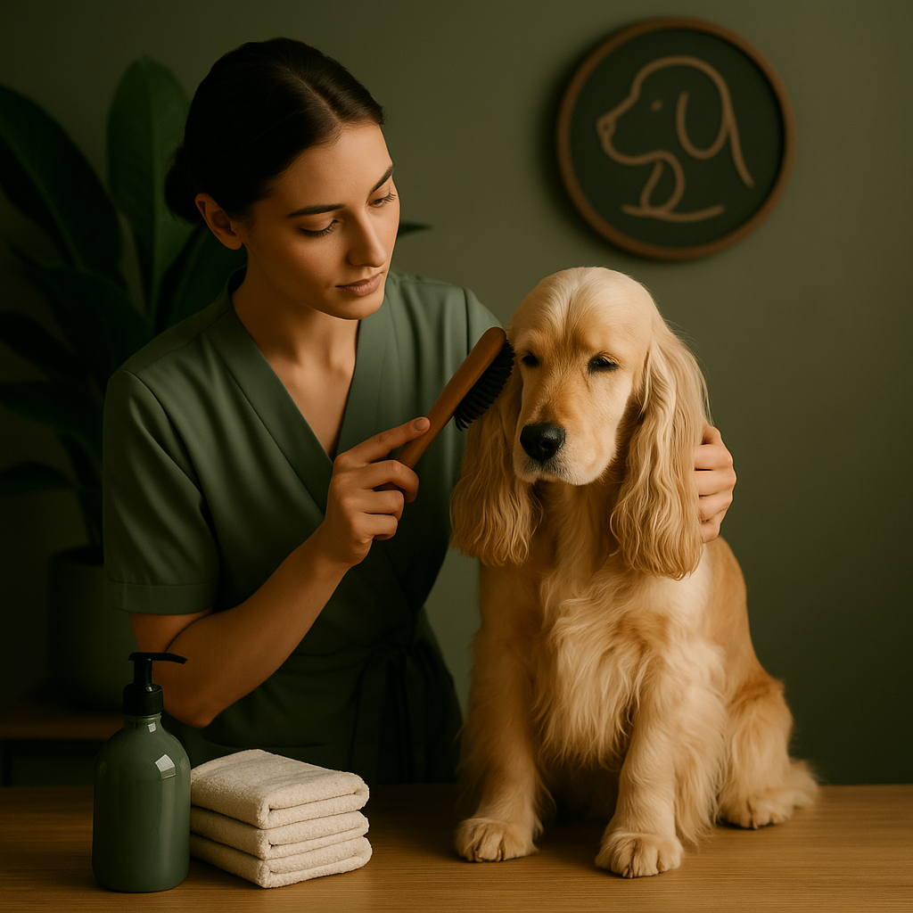 L'ECLAT CANIN L’équipe professionnelle du salon L’Éclat Canin – passion et expertise